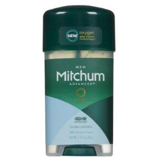 Mitchum Men Clear Gel Clean Control, 2.25 oz (Pack of 2)