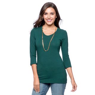 modbod Womens Basic 3/4 sleeve  ™ Shopping   The Best