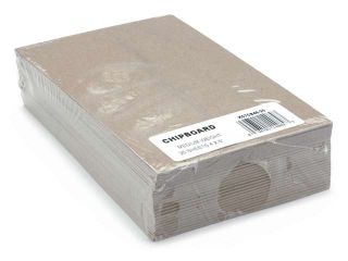 Medium Weight Chipboard Sheets 4"X6" Natural 25/Pkg
