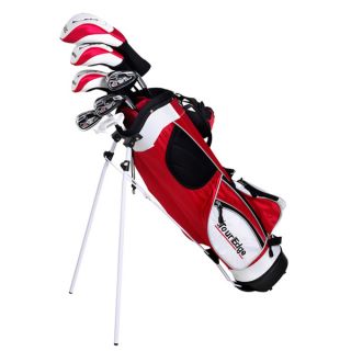 Tour Edge Junior HT Max J 5x2 Golf Set with Dual Strap Stand Bag