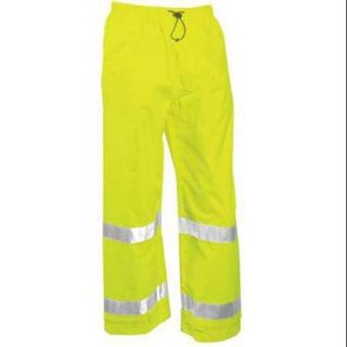 TINGLEY P23122 Rainwear Pants, Class 3, Ylw/Grn, XL