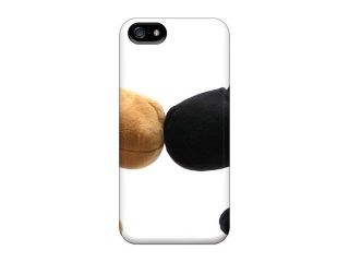 Excellent Iphone 5/5s Case Tpu Cover Back Skin Protector Two Cute Horses