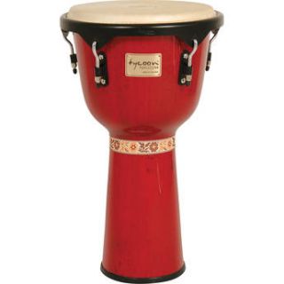 Tycoon Percussion 12" Artist Series Djembe (Red) TJ 72BR