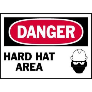 Danger Label, Brady, 86137, 3 1/2"Hx5"W