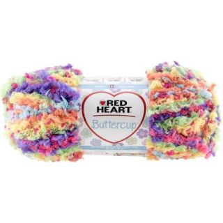 Red Heart Buttercup Yarn, Available in Multiple Colors