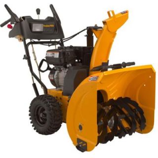 Poulan PRO 27 in. Two Stage Electric Start Gas Snow Blower with Headlight PR627ES