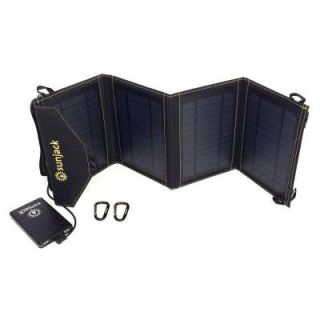 SunJack 14 Watt Portable Solar Charger with 8000 mAh Battery Pack DCSJ14