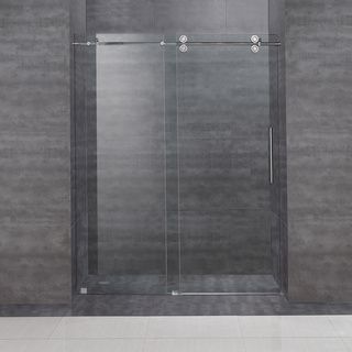 Aston Frameless Sliding Shower Door (60 x 75)