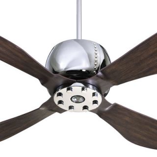 Quorum 52 Elica 4 Blade Ceiling Fan with Remote