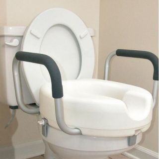 Briggs Healthcare Locking Raised Toilet Seat