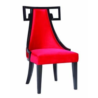 Skyline Red Velvet Side Chair   Shopping