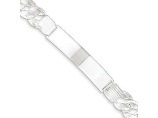 ID Curb Link Bracelet in Sterling Silver