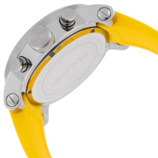 Torque Sport Chronograph Yellow Silicone Grey Dial SS