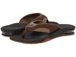 Reef Fanning Leather Brown/Brown