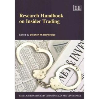 Research Handbook on Insider Trading