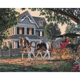 Paint By Number Kit 16"X20" Home Sweet Home
