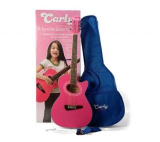 Carlo Robelli CAG5P Carly 3/4 Acoustic Guitar Pack   Pink —