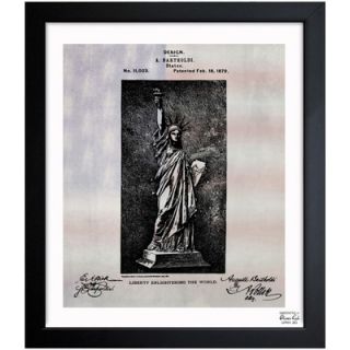 Oliver Gal Statue of Liberty 1879 Framed Art
