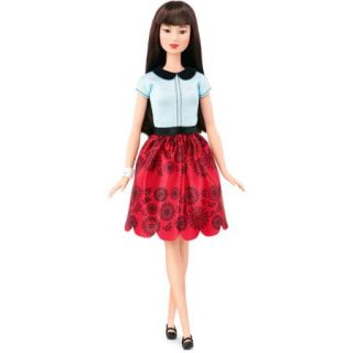 Barbie Fashionistas Doll 19, Ruby Red Floral, Original