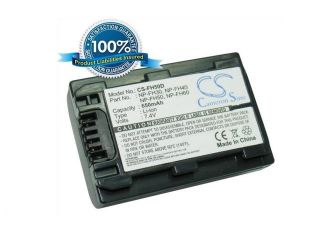 650mAh Battery For SONY DCR HC18, DCR SR190E, HDR SR7E, HDR SR12, DCR DVD403