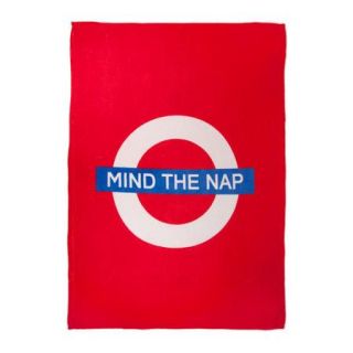 Found Object Mind the Nap Throw Blanket