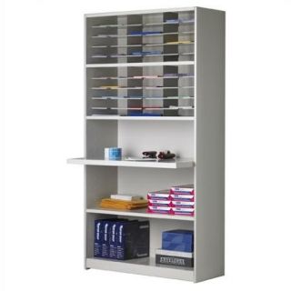 Mayline Group Mailroom Mailflow To Go 30 Pocket Cabinet