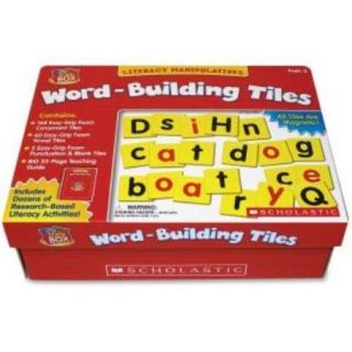 Scholastic Letter Tile   Theme/subject: Learning   Skill Learning: Punctuation, Letter, Word, Word Building, Sound (shs 439838657)