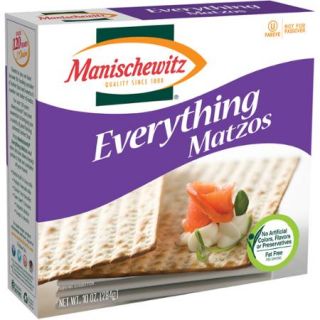 Manischewitz Everything Matzos, 10 oz
