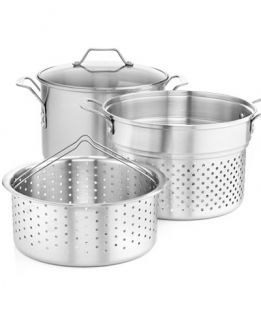 Simply Calphalon Stainless Steel 8 Qt. Covered Multi Pot