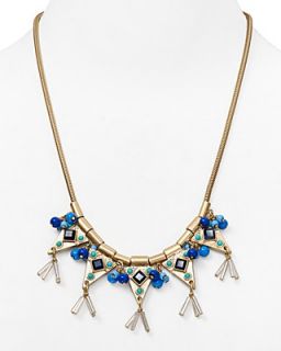 Dylan Gray Blue Ombr Long Statement Necklace, 22"   Exclusive