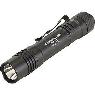 ProTac 2 AA Alkaline Black Anodized Aluminum Professional Tactical Light, C4 LED