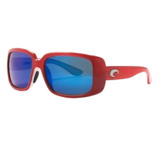 Costa Little Harbor Sunglasses   Polarized, 400G LightWAVE® Glass Mirror Lenses 6265U 49