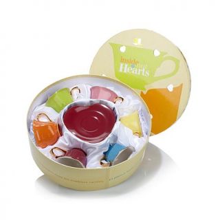 Yedi Inside Out Hearts 6 piece Tea Set with Gift Box   8061705