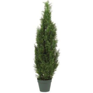 Nearly Natural 4 ft. Mini Cedar Pine Silk Tree 5172