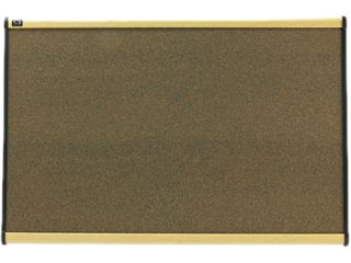 Quartet B243MA Prestige Bulletin Board, Graphite Blend Cork, 36 x 24, Maple Frame