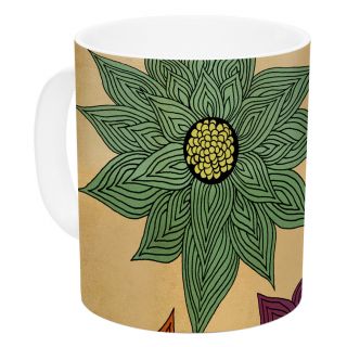 Color Me Floral by Pom Graphic Design 11 oz. Ceramic Coffee Mug by