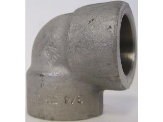 Camco 3/4" 304 Stainless Steel Class 3000 Socket Weld 90¦ Elbow Fitting