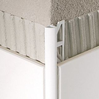Blanke 96 x 1 Corner Piece Tile Trim in Stainless Steel Rust Resistant Roll Formed