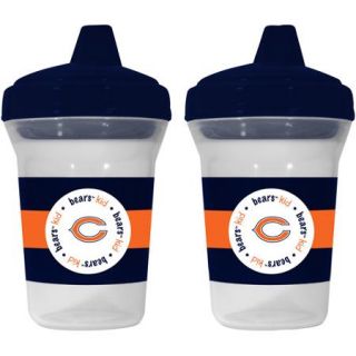 Baby Fanatic Chicago Bears 2 Pack Sippy Cup, BPA Free