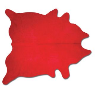 Geneva Firecracker Red Solid Area Rug by Natural Rugs
