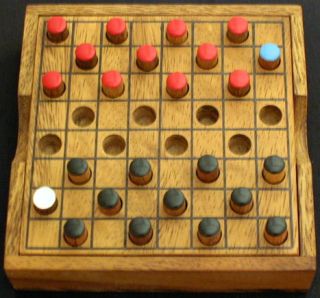 Handcrafted Travel Checkers Game  ™ Shopping   Great Deals