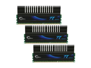 G.SKILL PI Series 6GB (3 x 2GB) 240 Pin DDR3 SDRAM DDR3 1600 (PC3 12800) Desktop Memory Model F3 12800CL7T 6GBPI