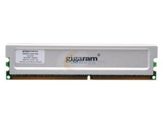 gigaram 1GB 184 Pin DDR SDRAM DDR 500 (PC 4000) System Memory Model GR1DD8T 1GB/500