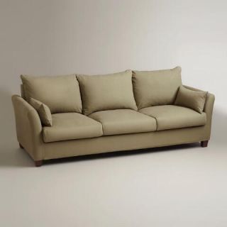 Sage Luxe 3 Seat Sofa Slipcover