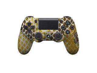 PS4 controller  Wireless Glossy  WTP 260 Snakeskin Illusion Fall Copper Custom Painted  Without Mods