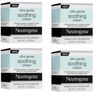Neutrogena Ultra Gentle 1.7 ounce Soothing Cream (Pack of 4