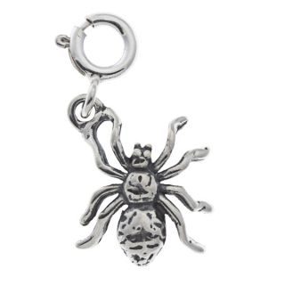 Sterling Silver Spider Charm  ™ Shopping   Big Discounts