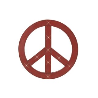 Uniquely Styled Metal Led Peace Sign   17289344  