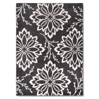 Threshold™ Floral Accent Rug   Gray (4x56)
