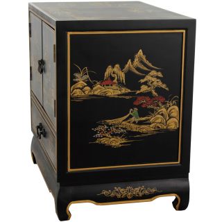 Drawer Nightstand by Oriental Furniture